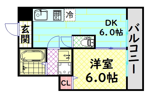 【間取り】 | パーク大浜