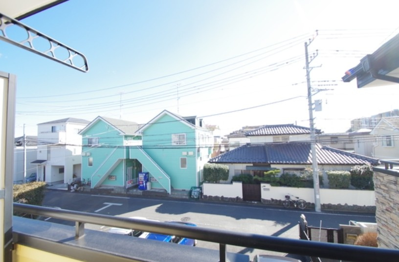 相模原市中央区淵野辺本町３丁目のアパートの展望