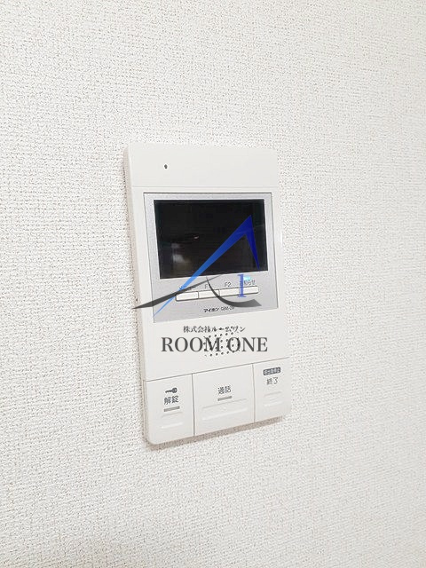 ヴァンソレイユのセキュリティ|モニター付きインターホンです。