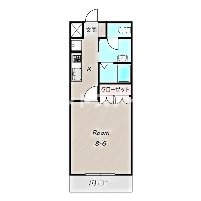 コーラルの間取り|高崎、前橋のお部屋探しはエンドスケープまで！お客様の理想お聞かせ下さい♪