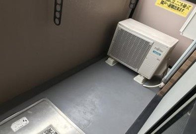 渋谷区笹塚１丁目の賃貸マンションのバルコニー