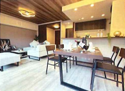 【居間・リビング】 | 都島友淵町アーバンコンフォート