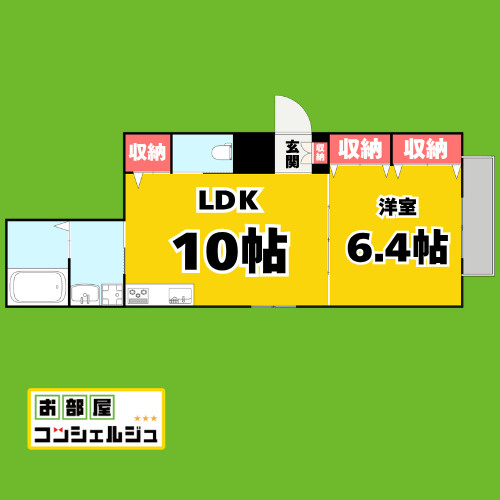 Blessing正木の間取り