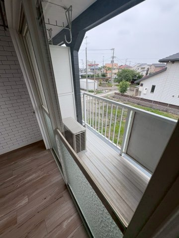 ひまわりハイツ　No.5のバルコニー