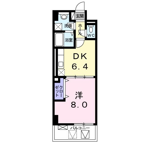 ハックベリー茨木南の間取り