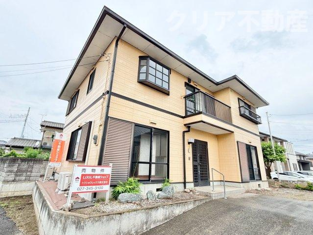【外観】 | 伊勢崎市若葉町　軽量鉄骨造中古住宅　土地85坪！