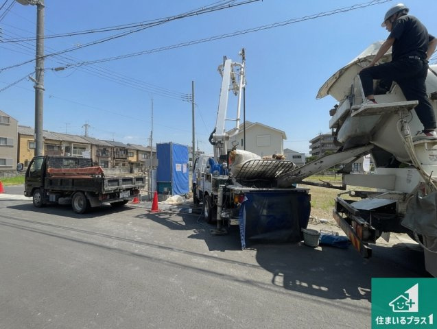京都市西京区上桂前田町　第1期　新築一戸建ての外観|現在建築中！落ち着いた街並みで新生活を始めることが出来そう！周辺の物件も併せてご紹介させて頂きます！