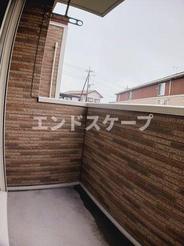 テ・ルサーマＧのバルコニー|高崎、前橋のお部屋探しはエンドスケープまで！お客様の理想お聞かせ下さい♪