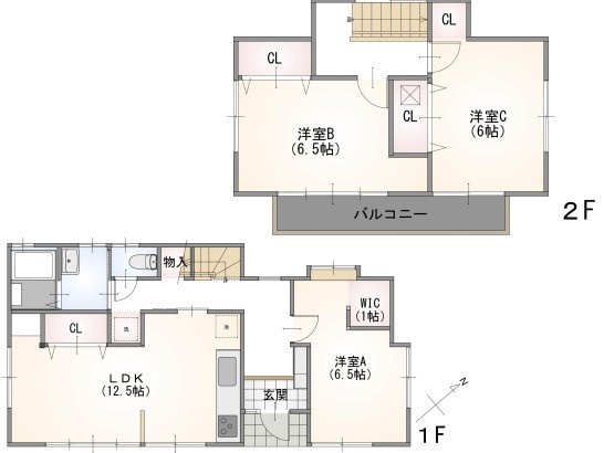 飯能市岩沢　中古戸建
