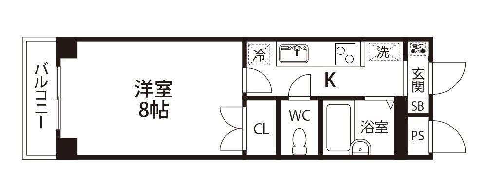 K.C.ヒルズの間取り