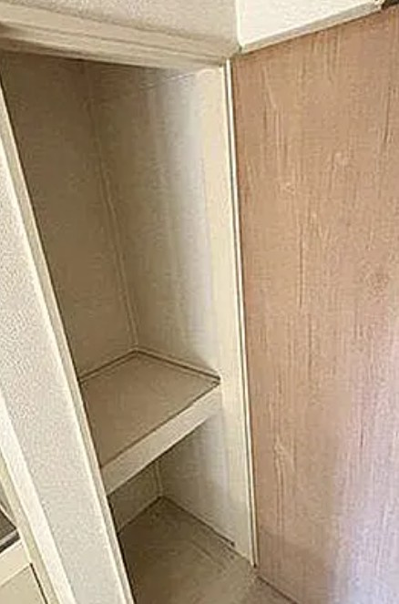 坂戸市柳町のアパートの収納