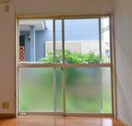 坂戸市柳町のアパートの展望