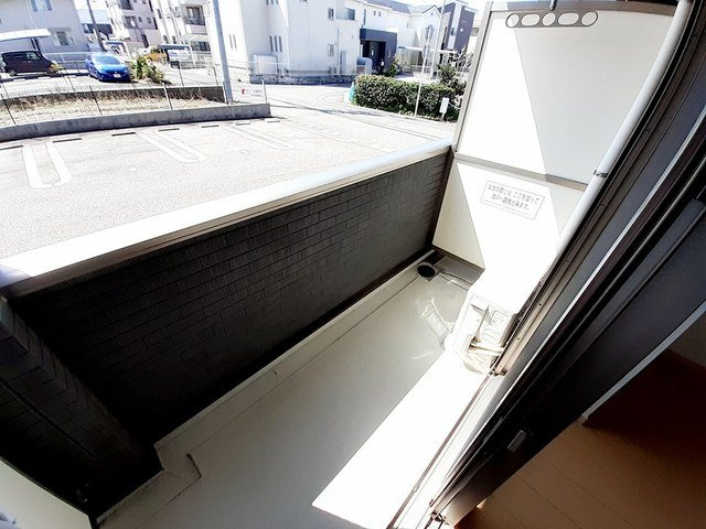 グレイスフルガーデンのバルコニー