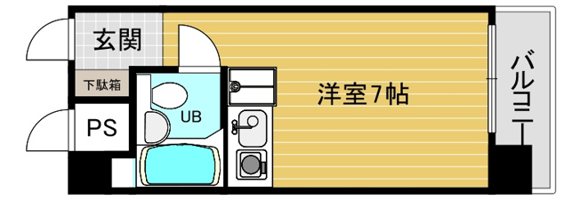 【間取り】 | パラツィーナ夙川東