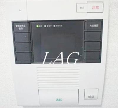 【セキュリティ】 | メインステージ上野 | モニター付きインターホンです。