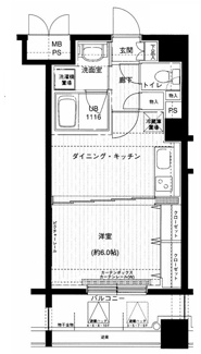 【間取り】 | メインステージ上野 | 間取りです。