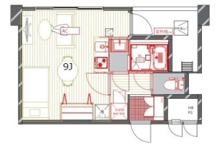 【間取り】 | 三敬中洲マンション | 間取りです。