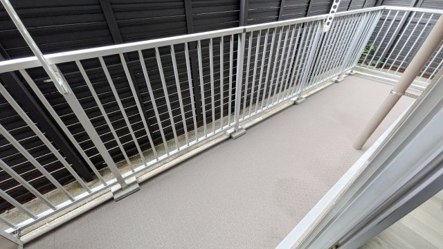 エメラルドマンション安古市中筋のバルコニー