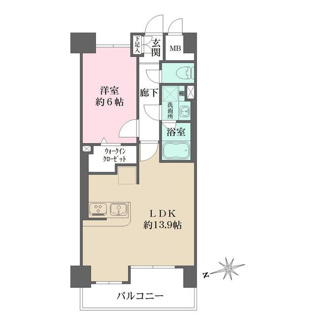 【間取り】 | パークフラッツ日本橋馬喰町