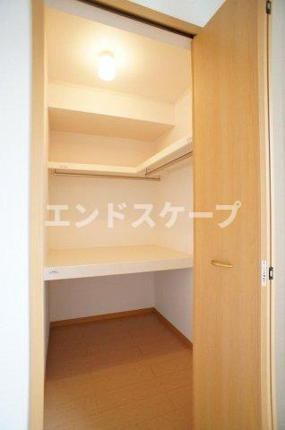 プロヴァンスＢの収納|高崎、前橋のお部屋探しはエンドスケープまで！お客様の理想お聞かせ下さい♪