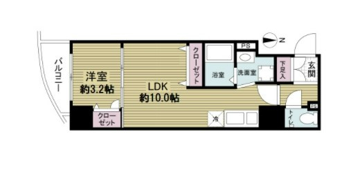 【間取り】 | セレニテ心斎橋グランデ