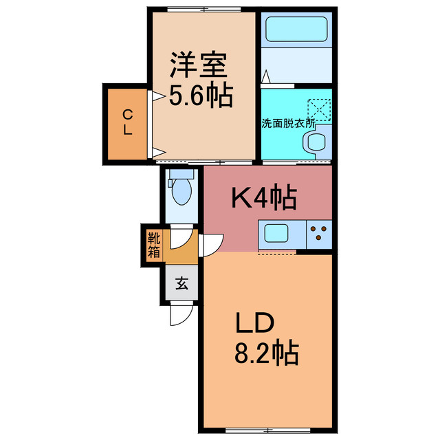 グラシアスSHの間取り