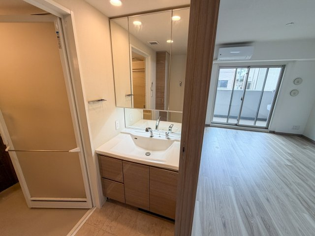 プレサンスロジェ桜川の洗面所