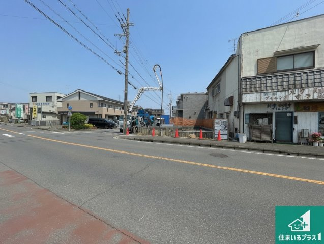 ★京田辺市東古森　新築一戸建ての外観|現在建築中！落ち着いた街並みで新生活を始めることが出来そう！周辺の物件も併せてご紹介させて頂きます！