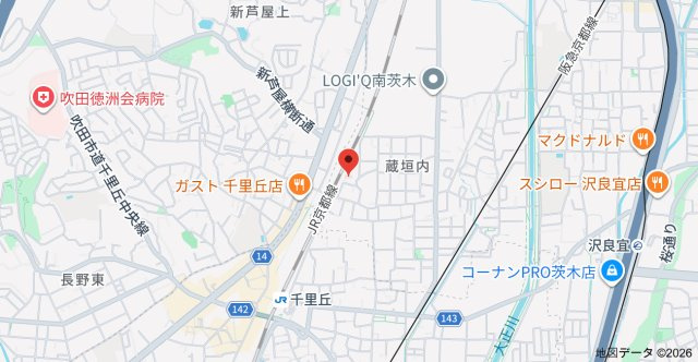 【地図】 | D’residence茨木蔵垣内