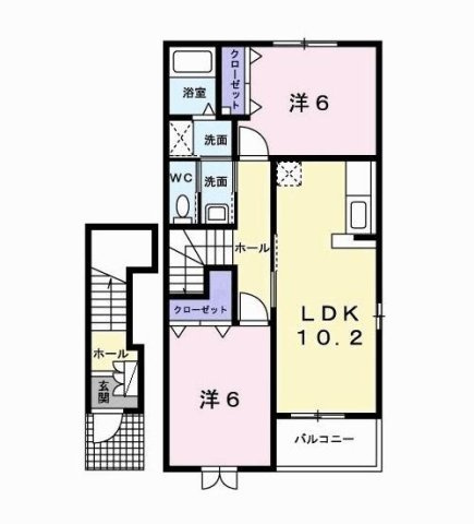 【間取り】 | エピナールＡ