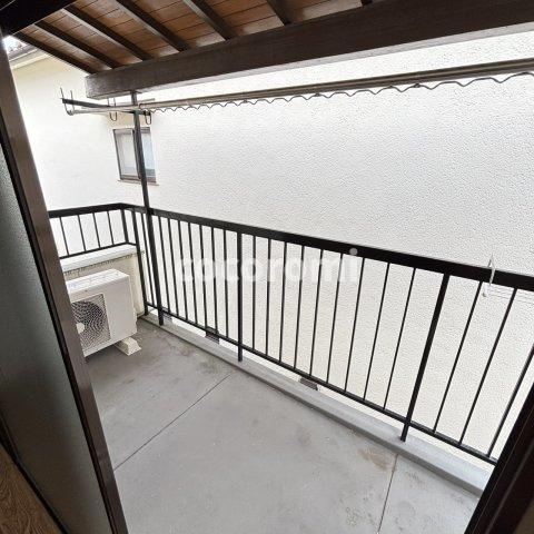 茄子作戸建のバルコニー
