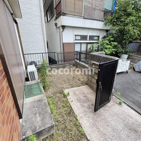 茄子作戸建の庭