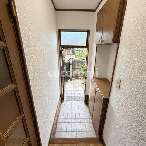 茄子作戸建の玄関