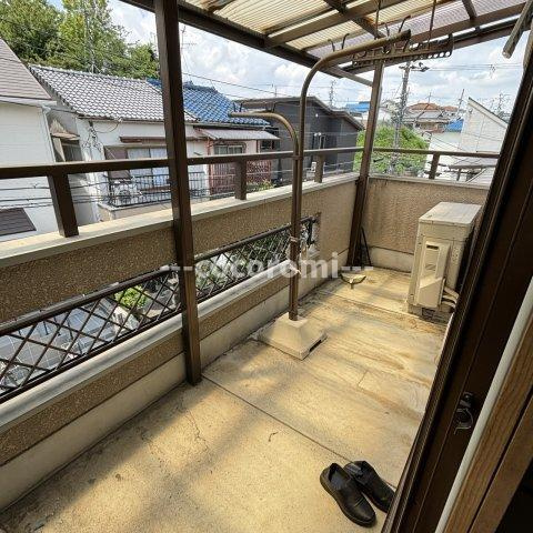 枚方市養父丘車庫付戸建のバルコニー