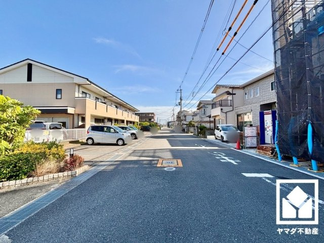 京田辺市東古森の前面道路含む現地写真|8月10日　現地写真更新