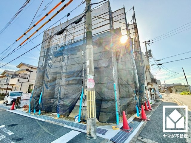 京田辺市東古森の外観|8月10日　現地写真更新