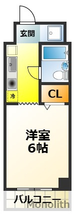 プリメールフジワラの間取り