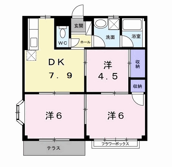 【間取り】 | サンシャインヒルズ