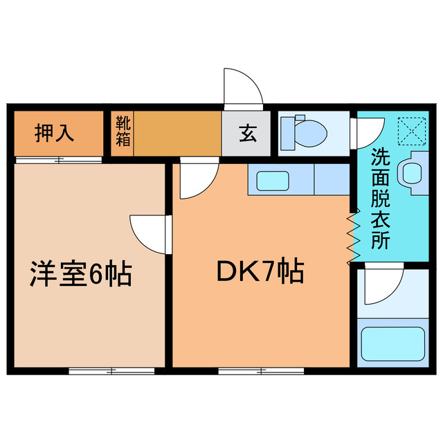 ショコラ1039の間取り