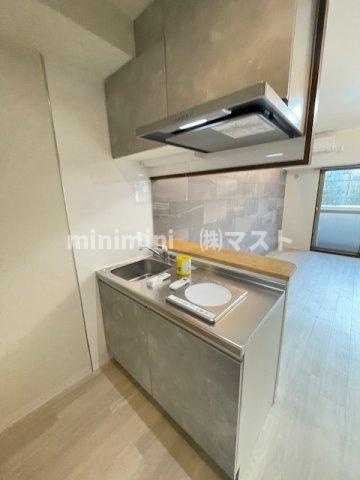 ブランドールＭ西長堀のキッチン