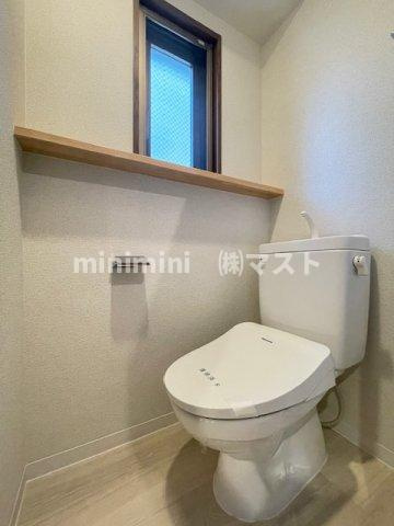 ブランドールＭ西長堀のトイレ