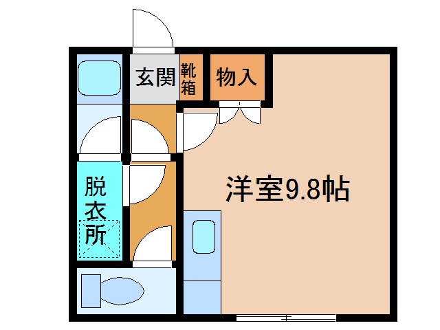 ショコラ1340の間取り