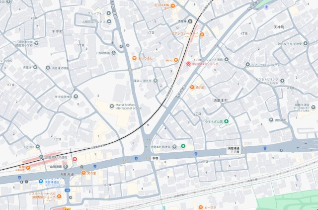 神戸市須磨区須磨本町　第1期　新築一戸建ての地図