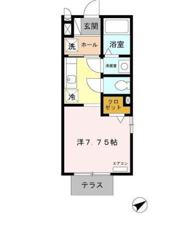 ミナージェの間取り