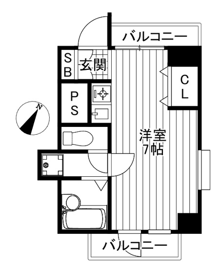 【間取り】 | SBフラッツ