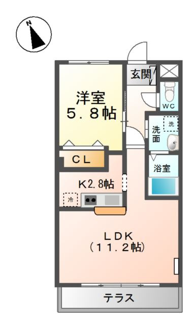 エクセルハイム Ｍａｓａｋｉの間取り