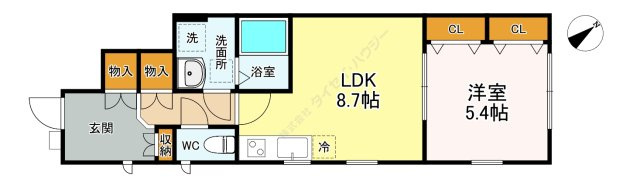 プリマヴィータの間取り