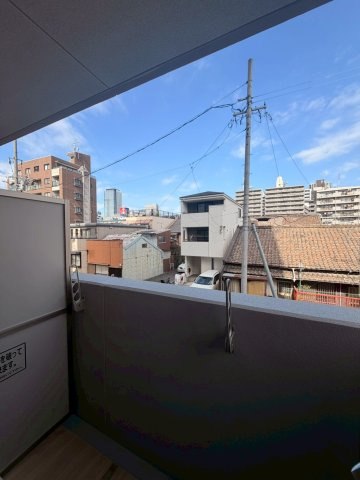 CREST TAPP名古屋山王　名古屋市賃貸　仲介手数料無料のバルコニー