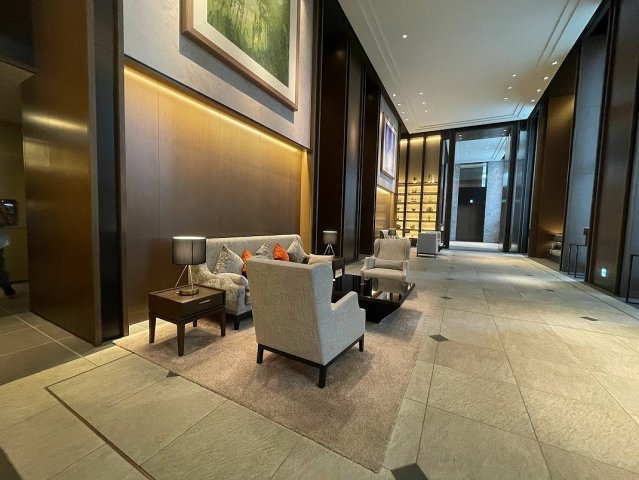 グランドメゾン新梅田タワー THE CLUB RESIDENCEのロビー