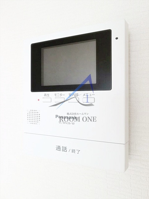 フォンス南馬込のセキュリティ|モニター付インターホンです。